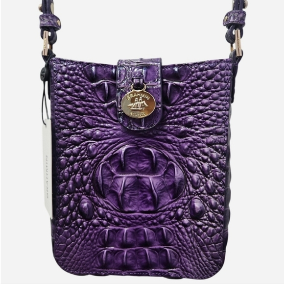 Brahmin Handbags - BRAHMIN - MARLEY Ultraviolet Ombre Melbourne Crossbody - NWT